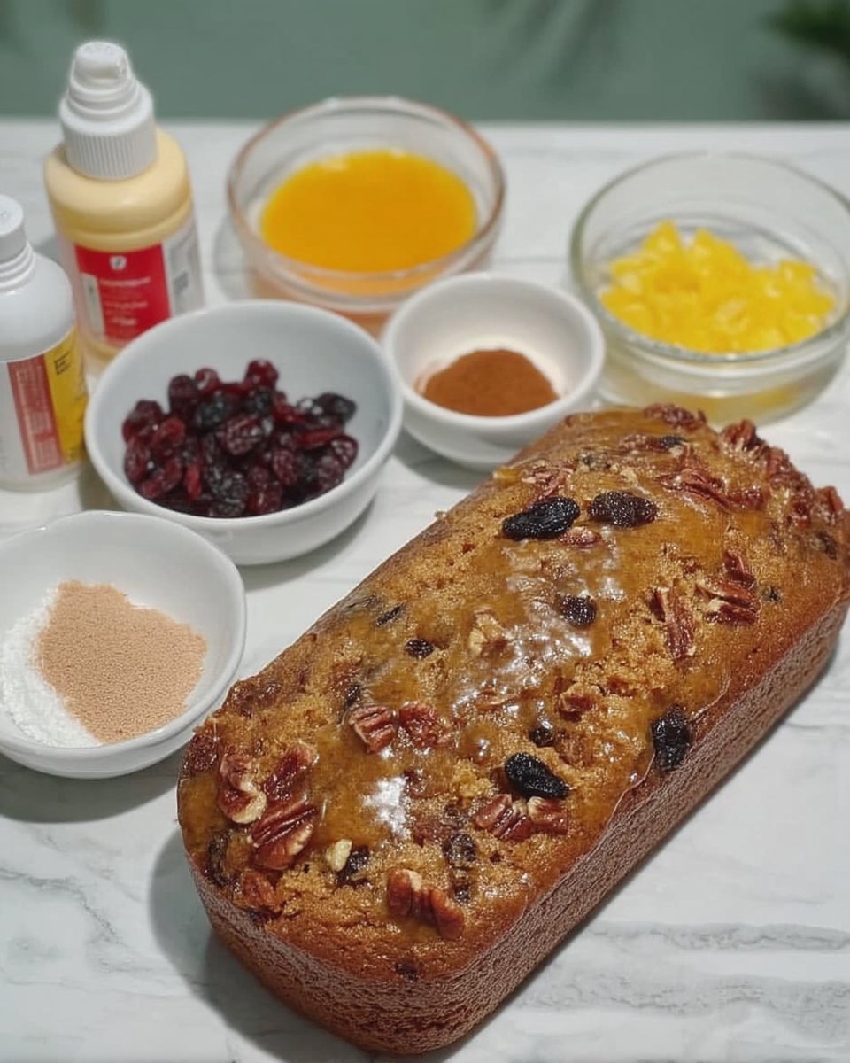 Bowls of dried pineapple raisins cherries and spices for baking