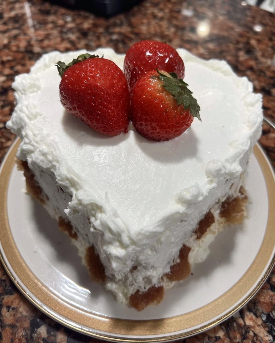 Bowl of fresh strawberries and baking ingredients on a wooden table
