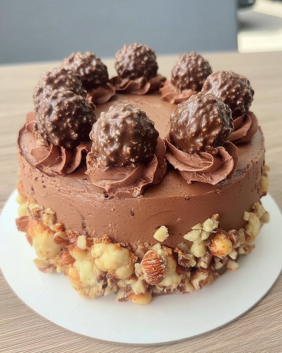 Baking ingredients including cocoa powder hazelnuts and buttermilk arranged on a table