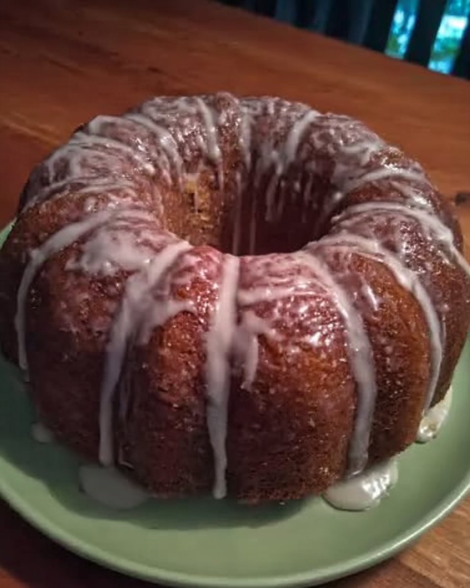 Classic Sour Cream Bundt Cake 12 Mise en place for bundt cake including butter sugar eggs and sour cream