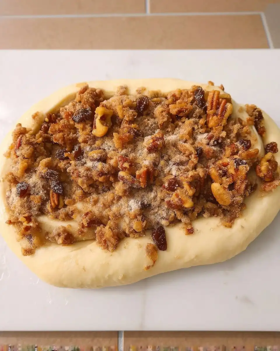 Hands gently kneading smooth elastic yeast dough on floured surface