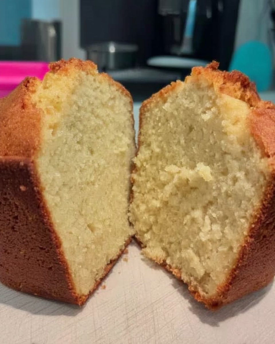 Ingredients for lemon yogurt cake including butter eggs and lemon extract