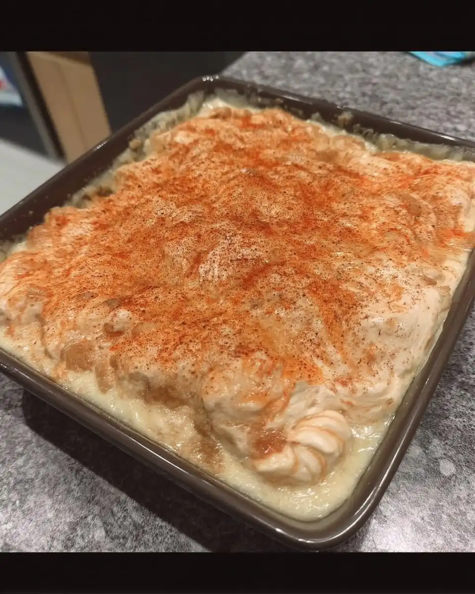 Slice of velvet spray cake showing mousse layers