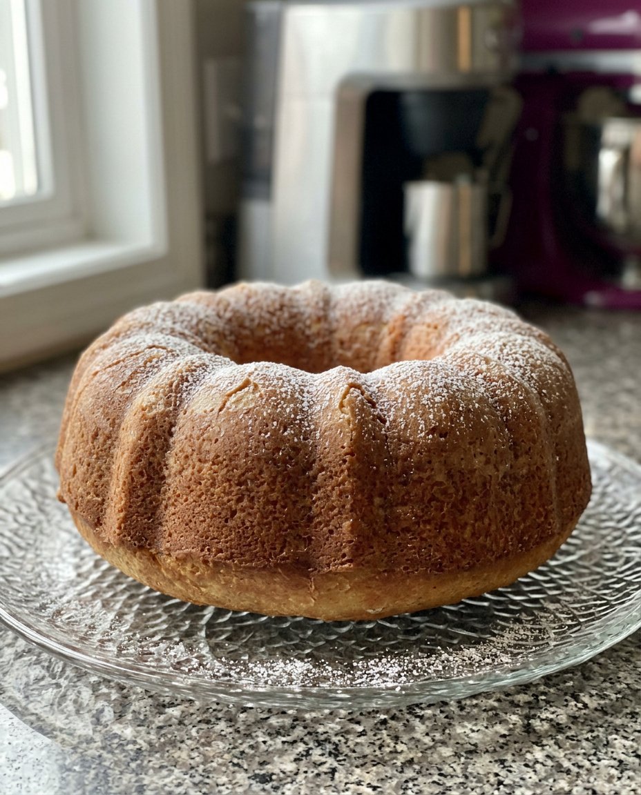 A thick slice of brown cake served on a plate with coffee