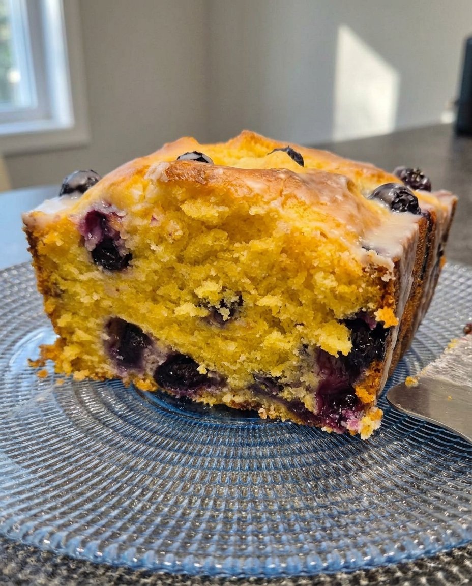 A glass of buttermilk and a block of softened unsalted butter on a wooden counter.