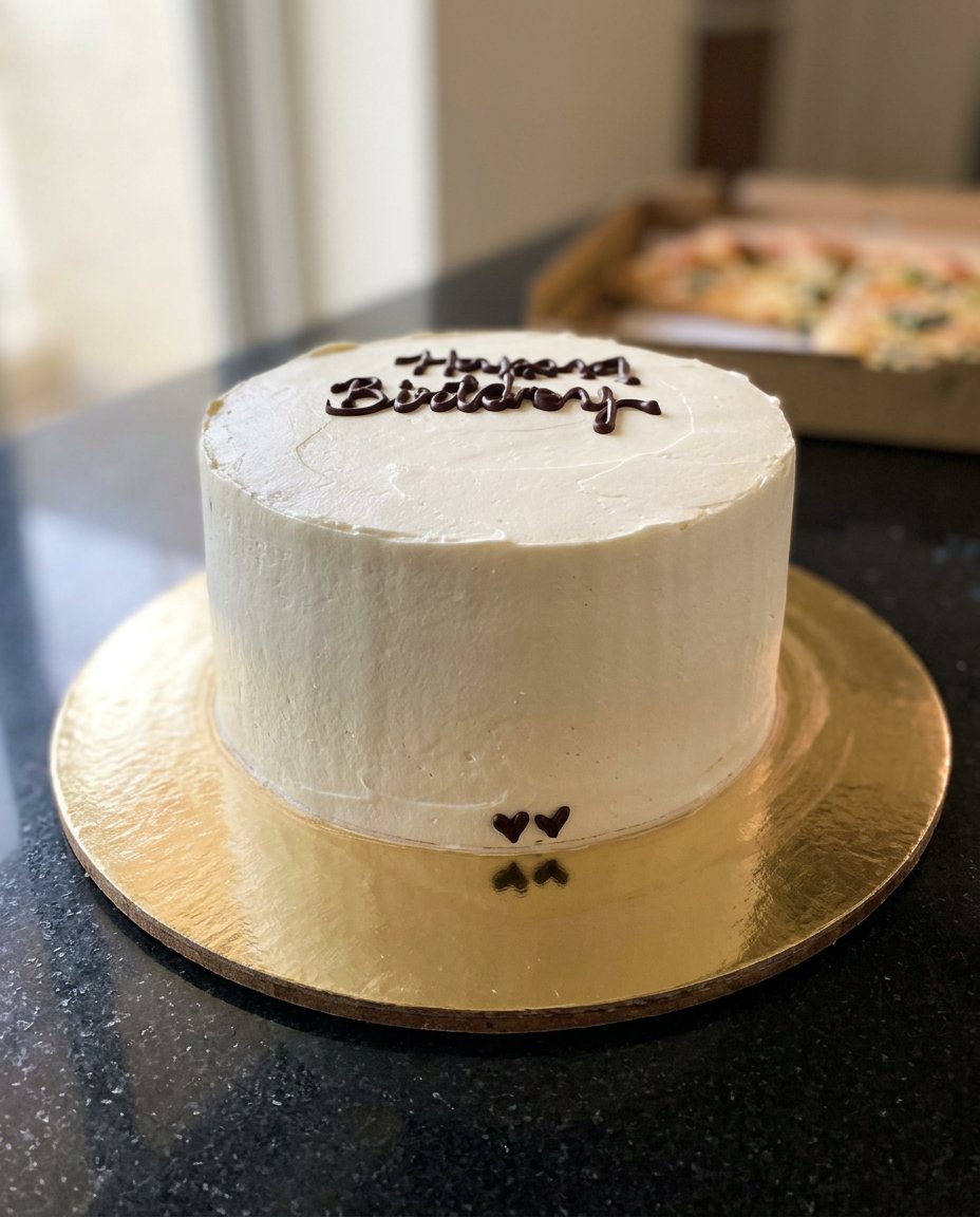 High quality ingredients including Greek yogurt butter and lemon for a minimalist cake