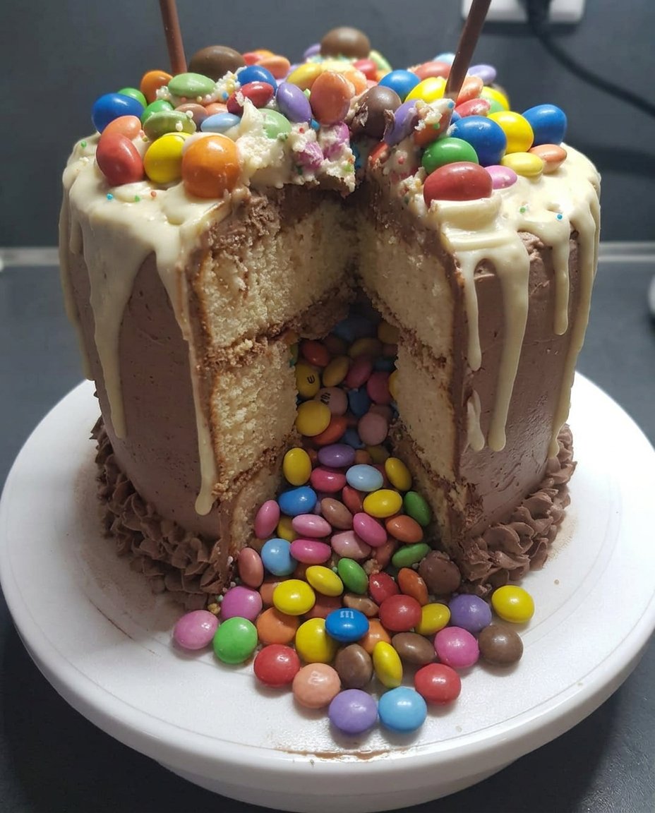 Assorted pastel chocolate candies and baking chips on a white marble surface