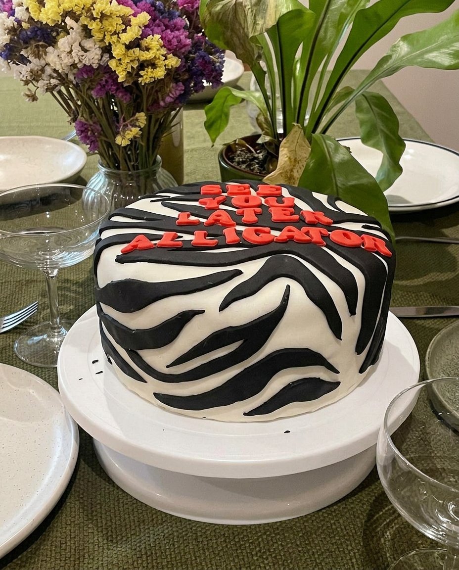 Aesthetic Cake 13 Two golden yellow cake layers resting on a wire cooling rack.