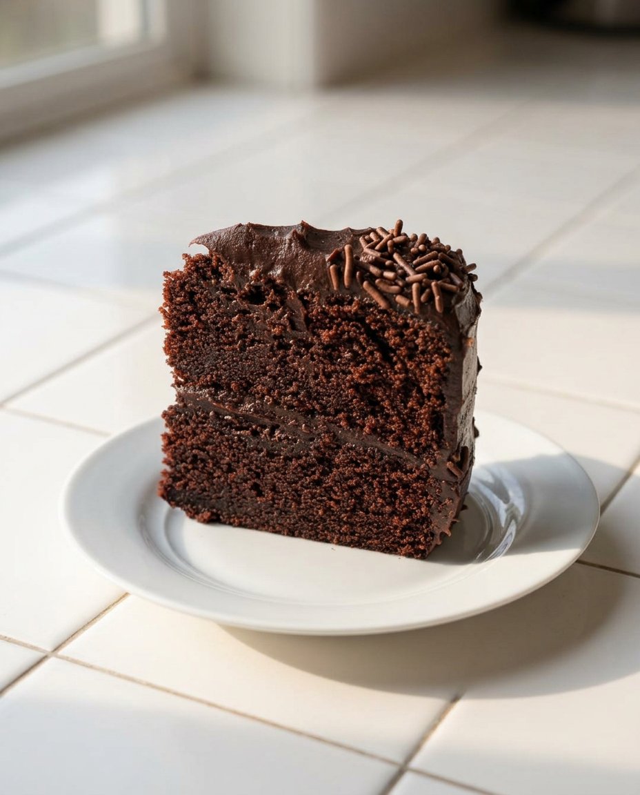 Ingredients for Matilda cake including Dutch cocoa powder and hot coffee