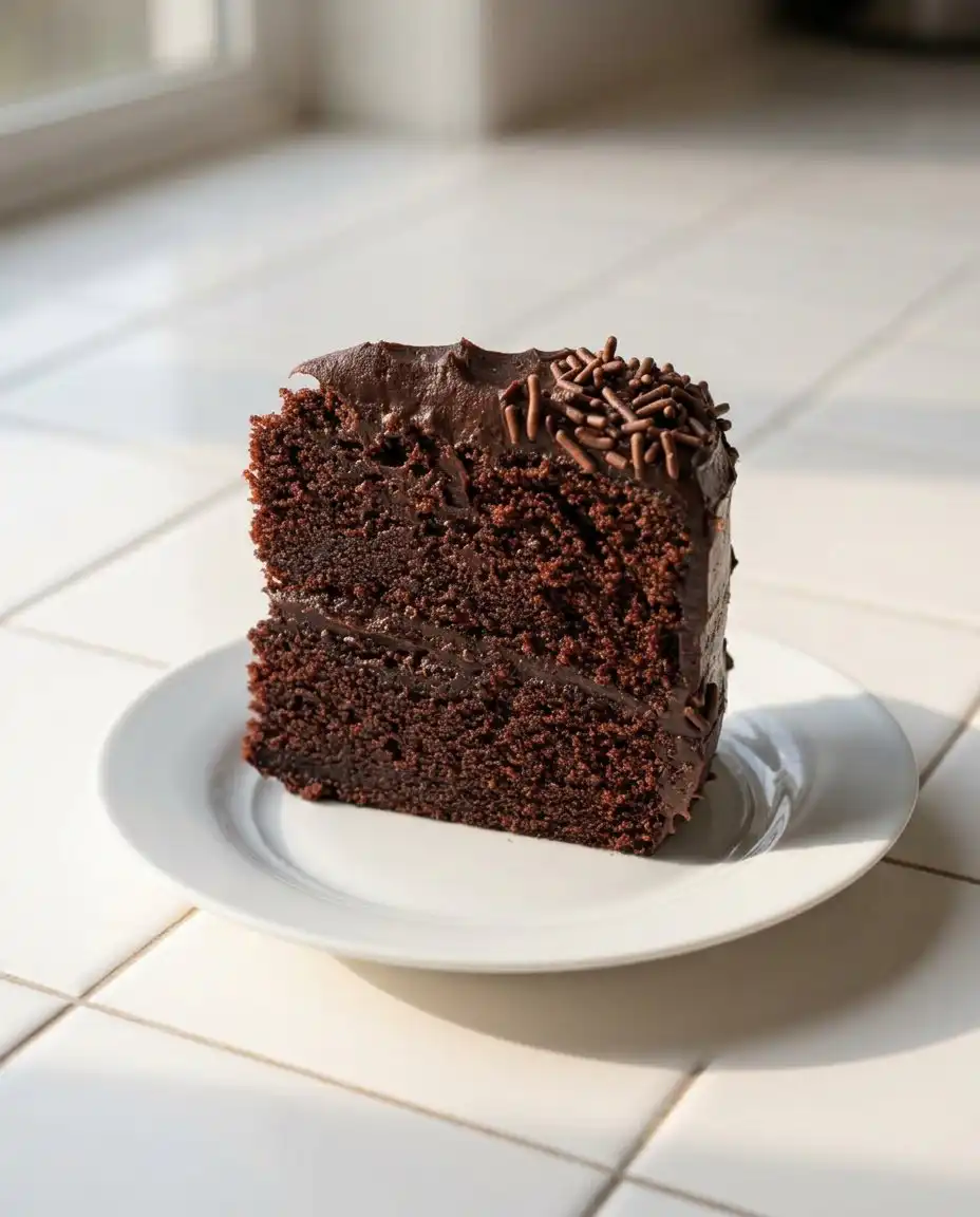 Ingredients for Matilda cake including Dutch cocoa powder and hot coffee