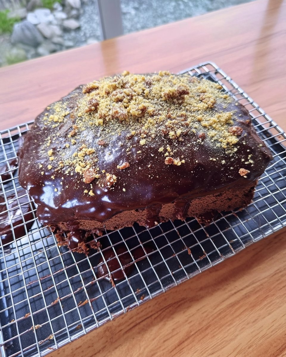 Simple Cake 13 A freshly baked simple cake still in the round baking tin, showing a perfect rise.