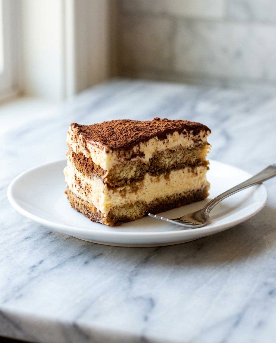 Tiramisu Cake 12 High quality ingredients for Tiramisu Cake including mascarpone cheese, espresso, and Savoiardi ladyfingers