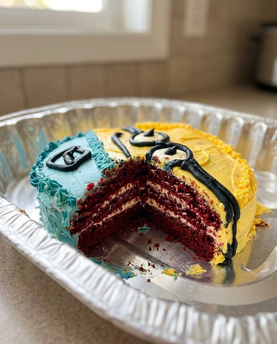 Layers of chocolate cake with Nutella frosting in between