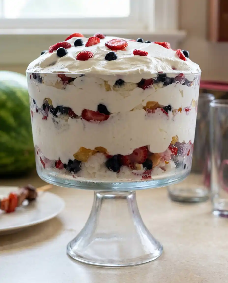 A slice of fruit cake served on a plate with a cup of coffee