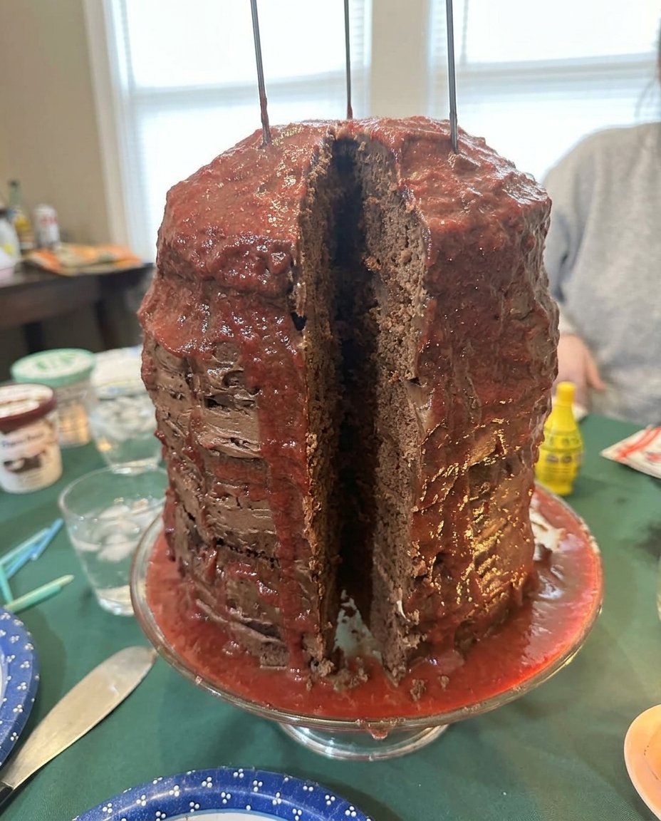 A hand using a brush to apply ivory food coloring to fondant cake edges