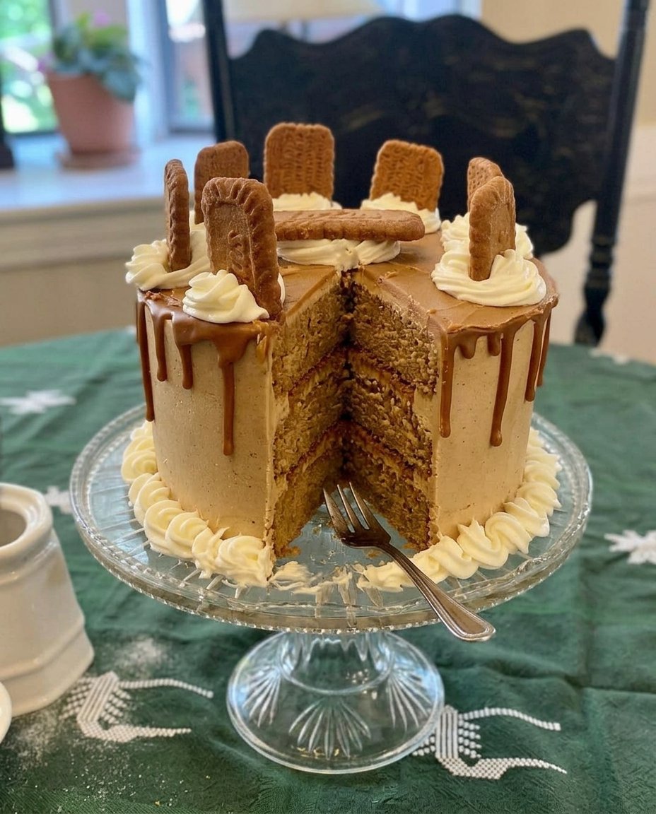 A collection of high quality baking ingredients including Biscoff spread and spices