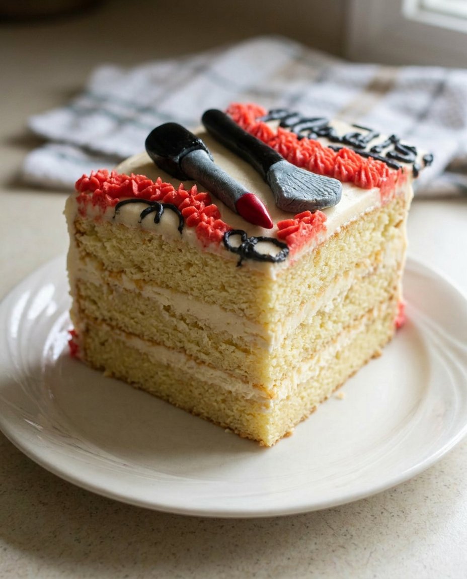 Anime Cake 13 Glossy white peaks of Swiss meringue buttercream in a mixing bowl