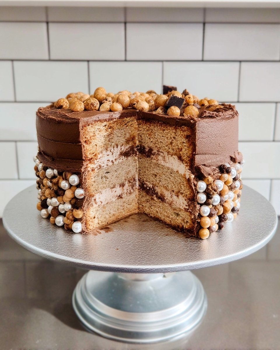 Close up of smooth Nutella Swiss meringue buttercream in a bowl