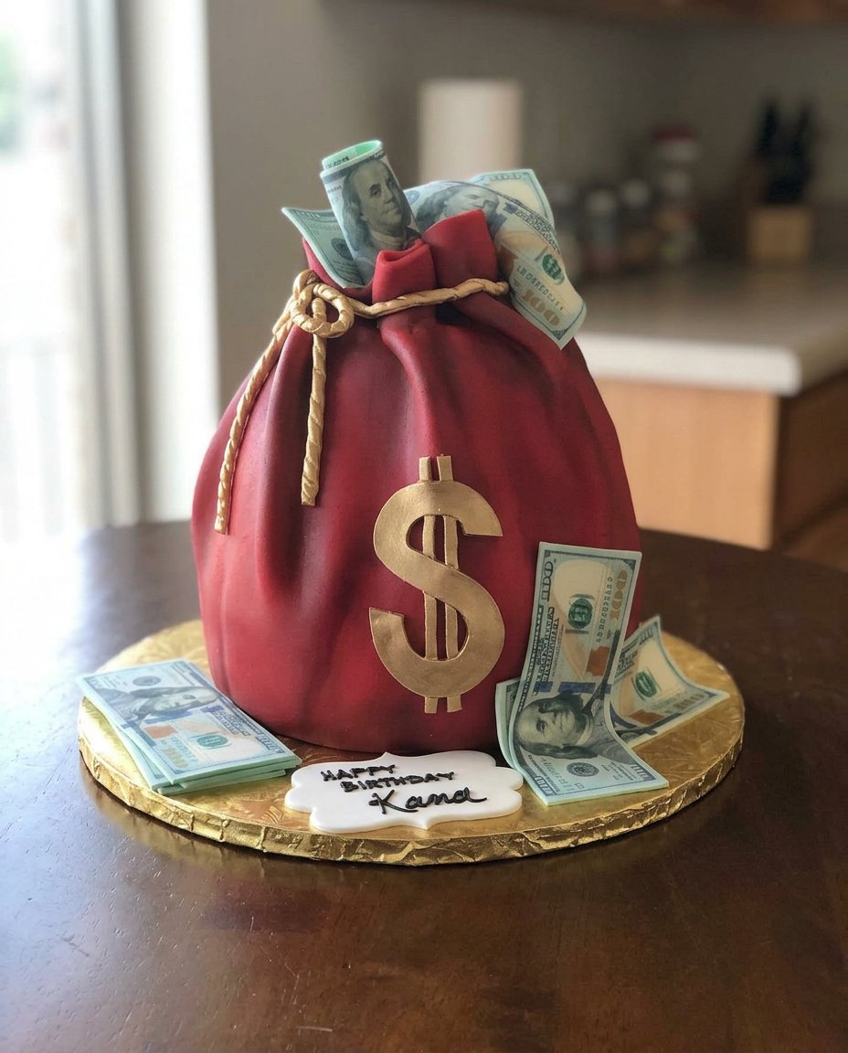 A slice of chocolate cake with peanut butter frosting on a floral plate