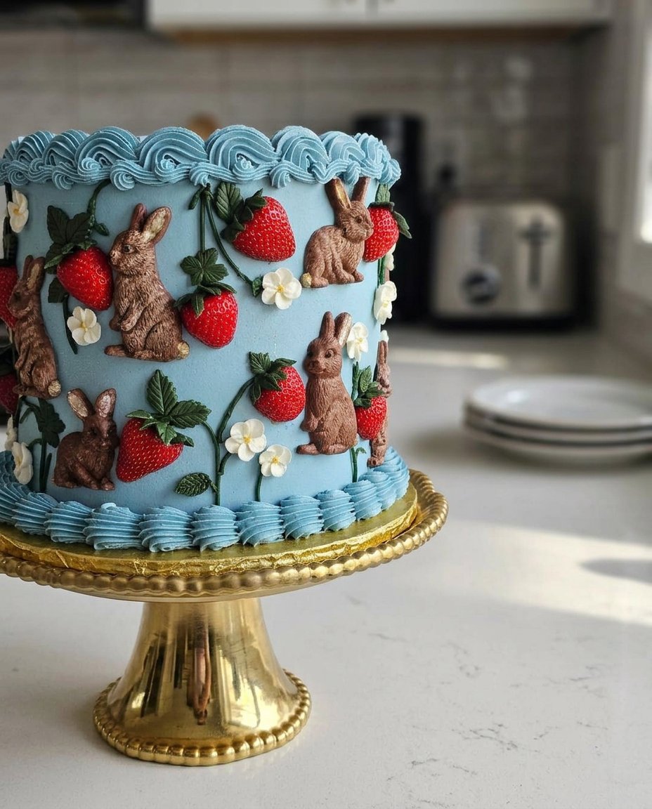 Bday Cake 14 A single slice of bday cake showing the moist inner crumb