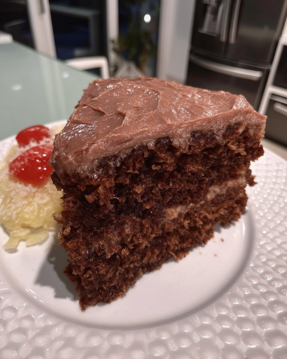 Simple Cake 14 A single slice of simple cake served on a vintage floral china plate with a fork.
