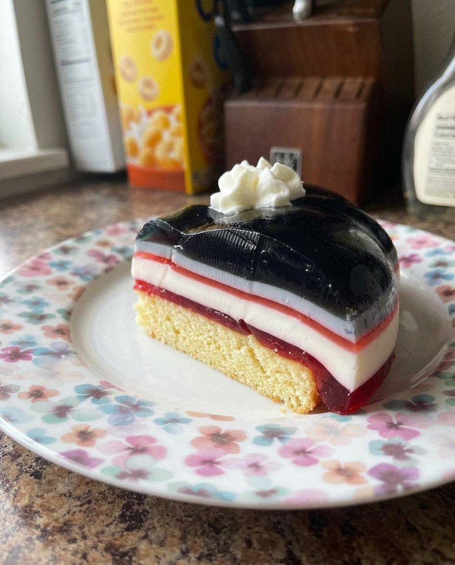 Jello Cake 12 Ingredients for jello cake including gelatin mix and fresh strawberries