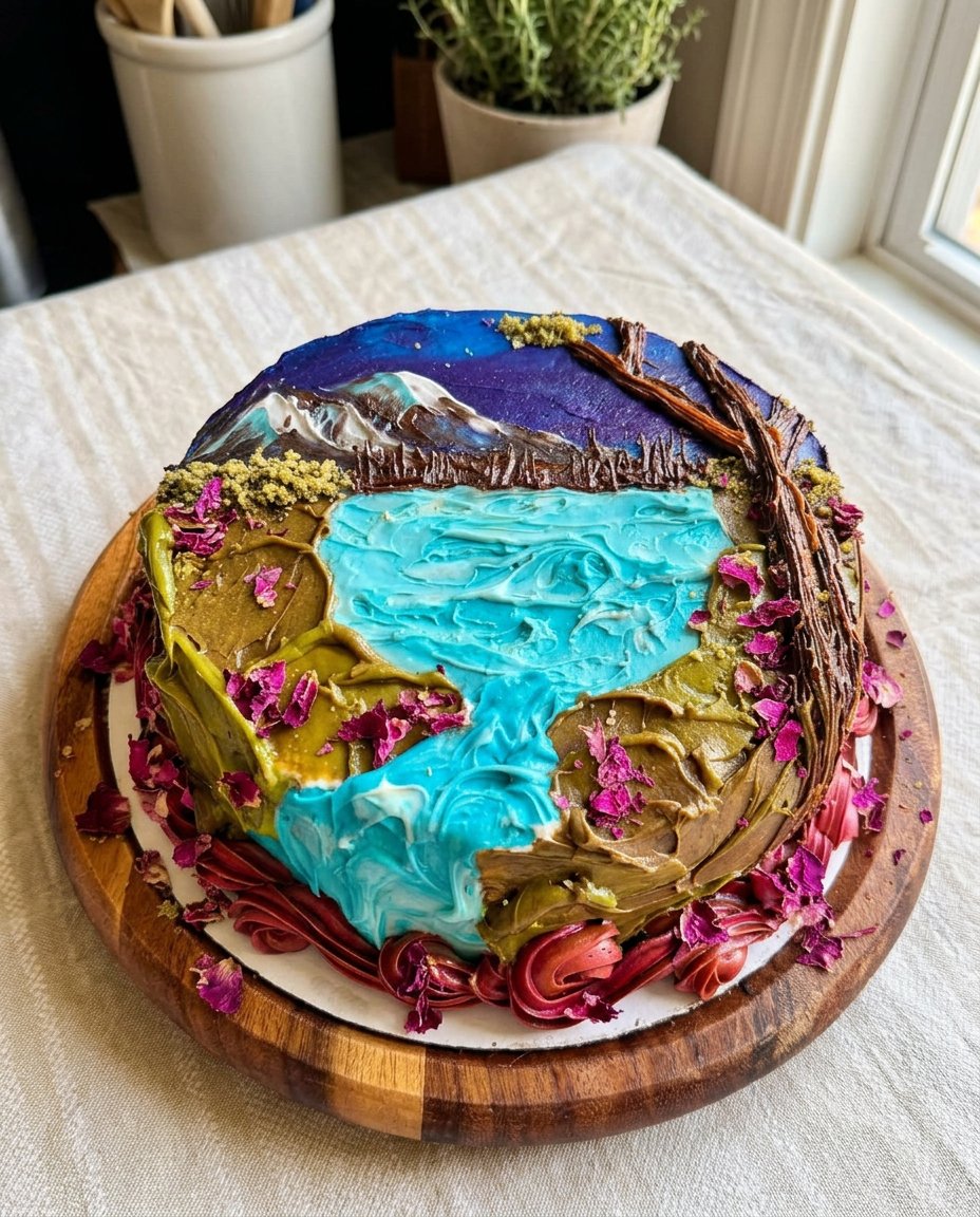 Glossy white Swiss meringue buttercream being lifted by a whisk attachment