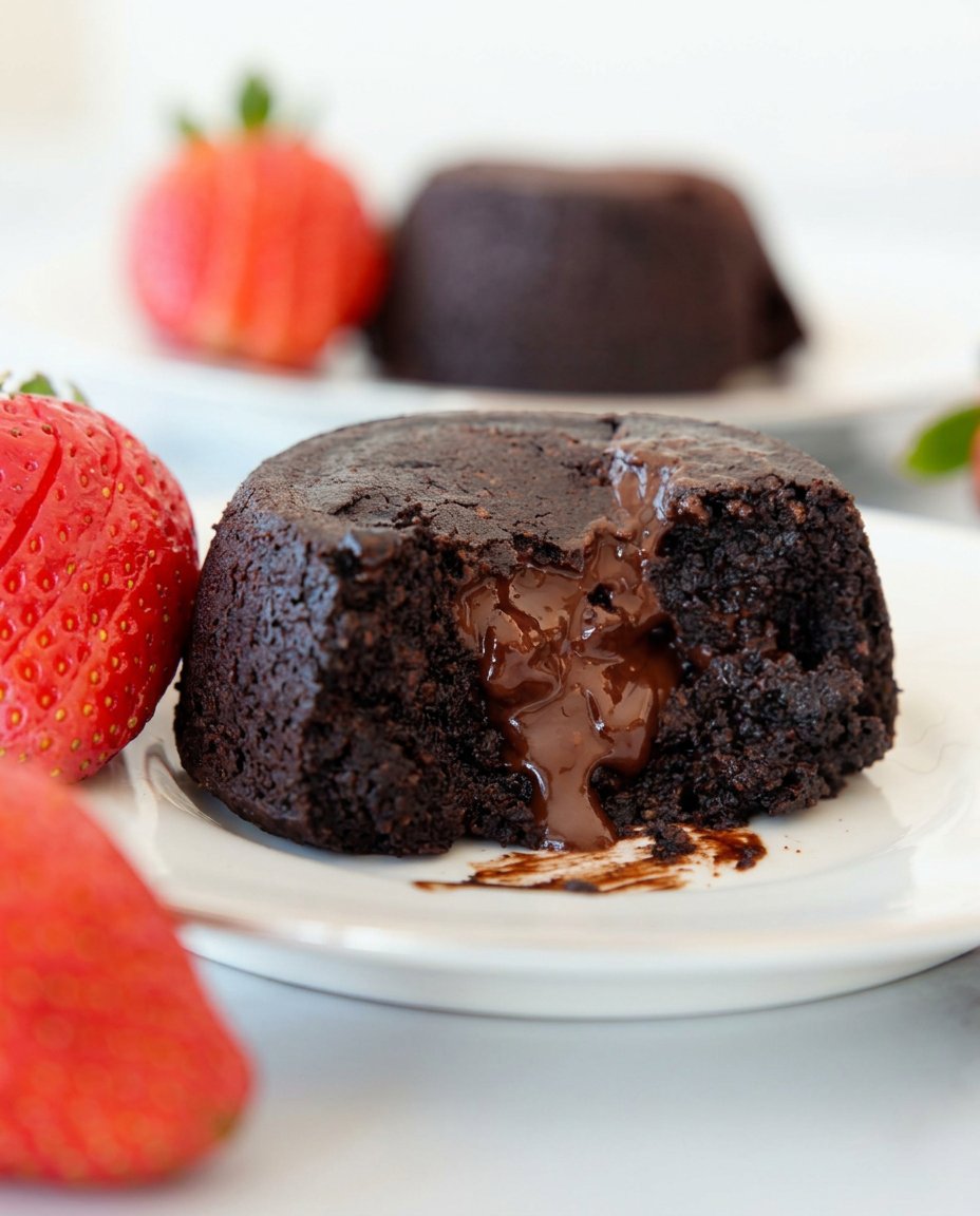 High quality dark chocolate chips and cubed unsalted butter in glass bowls