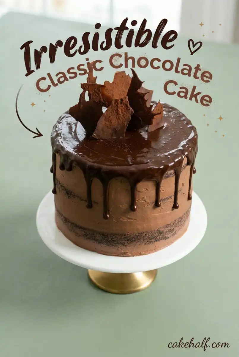 Moist Classic Chocolate Zucchini Cake Recipe: The Ultimate Homemade Chocolate Zucchini Cake Treat