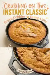 Easy and Sweet Classic Peach Cobbler Dump Cake Recipe for Your Next Peach Cobbler Dump Cake Night
