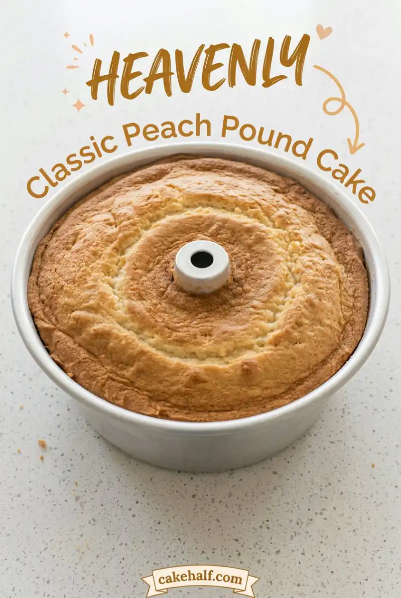 Easy Classic Peach Pound Cake Recipe: Make the Best Moist Peach Pound Cake for Your Family Today!