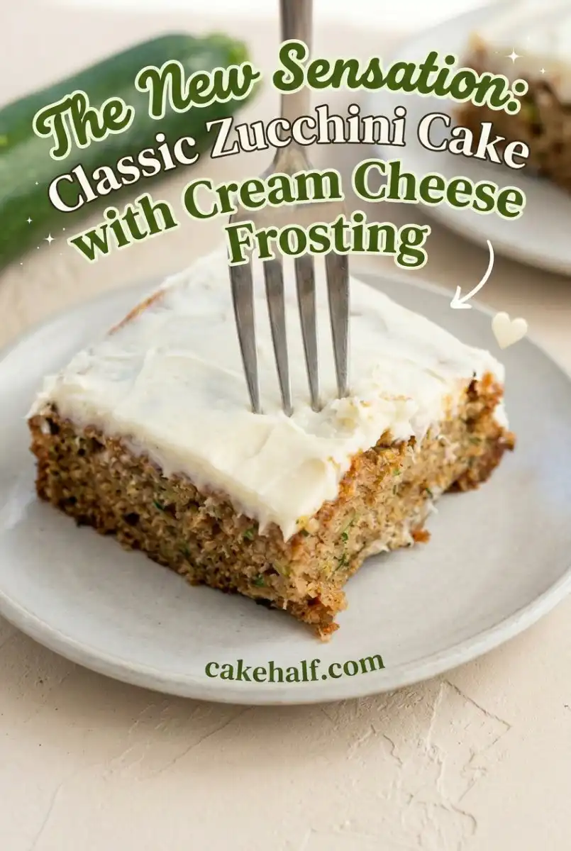 Classic Zucchini Cake with Cream Cheese Frosting: A Must-Try Homemade Zucchini Cake Recipe Now!