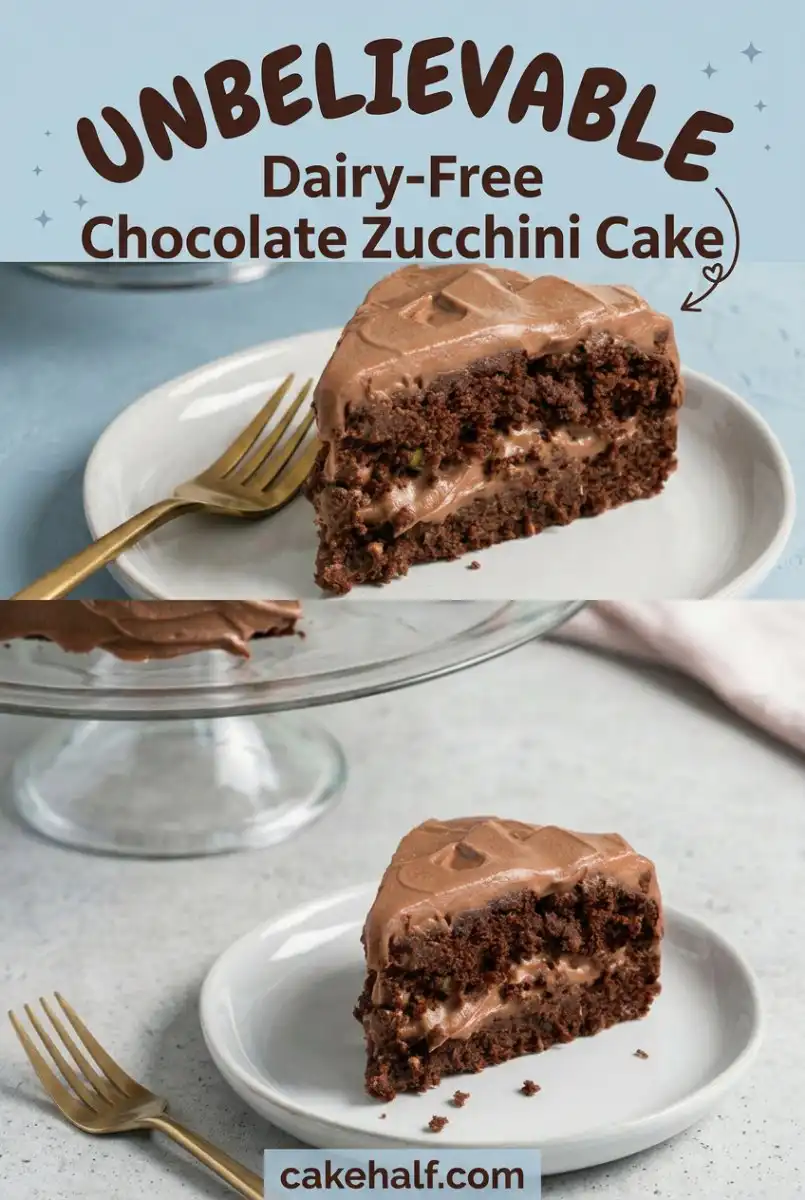 The Best Moist Dairy-Free Chocolate Zucchini Cake Recipe for a Rich Healthy Dessert Treat Everyone Loves