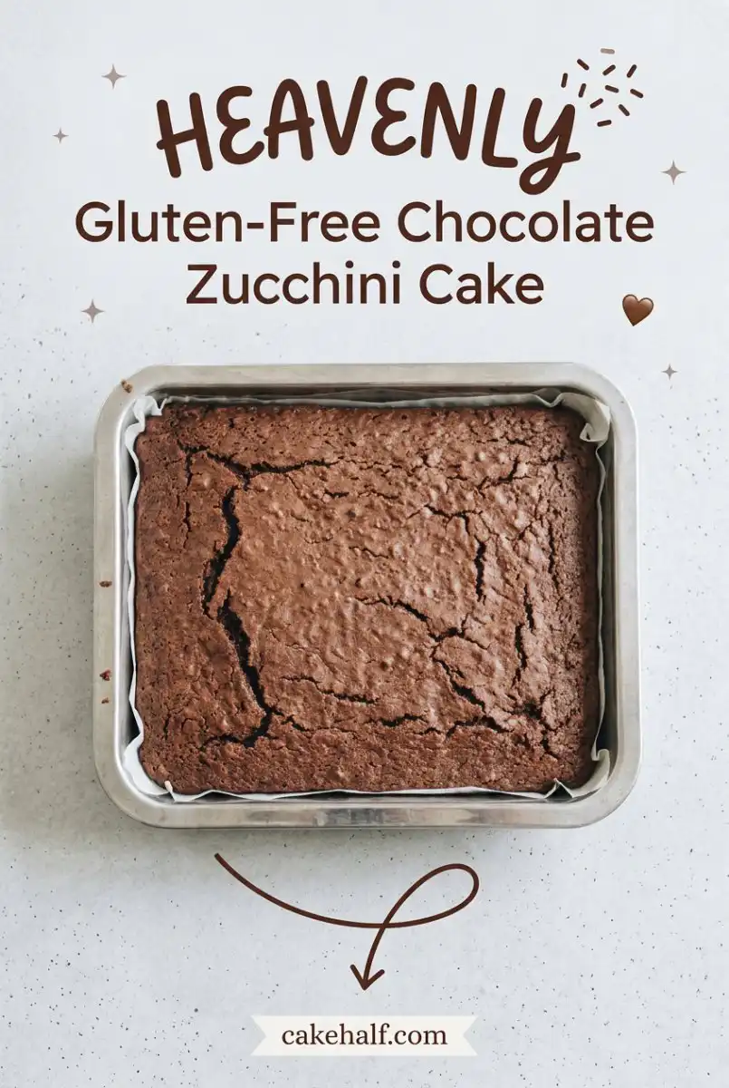 Healthy Gluten-Free Chocolate Zucchini Cake: The best moist chocolate zucchini cake recipe ever!