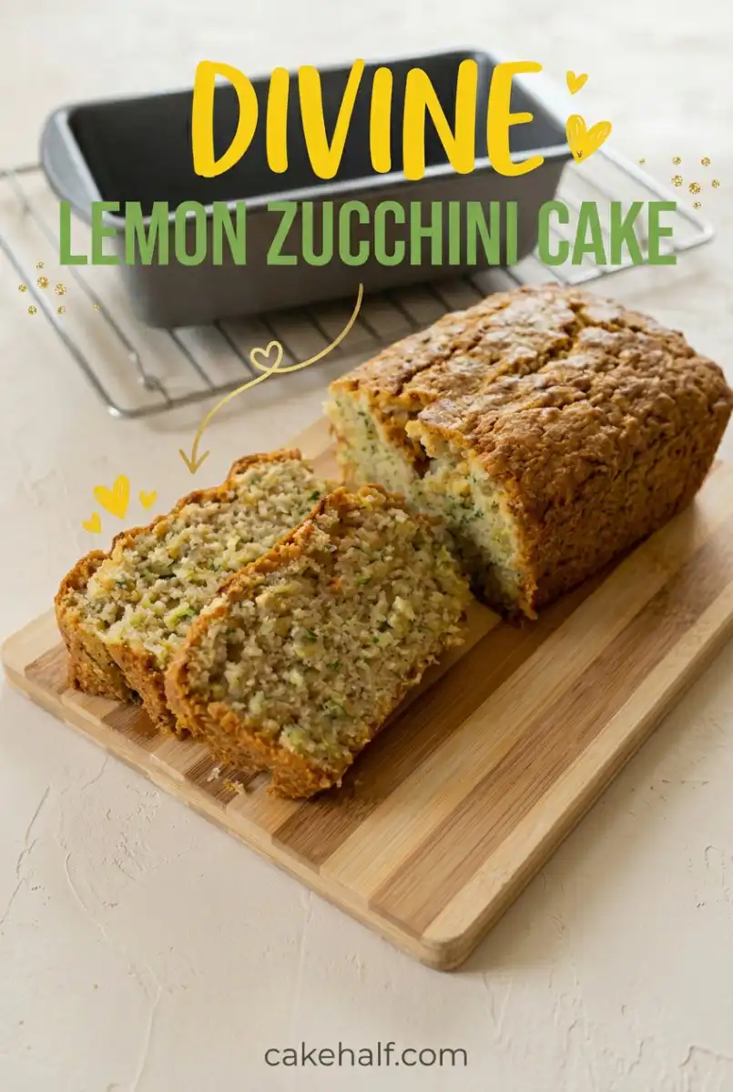 The Best Lemon Zucchini Cake: A Moist and Easy Zucchini Cake Recipe Everyone Will Absolutely Love.