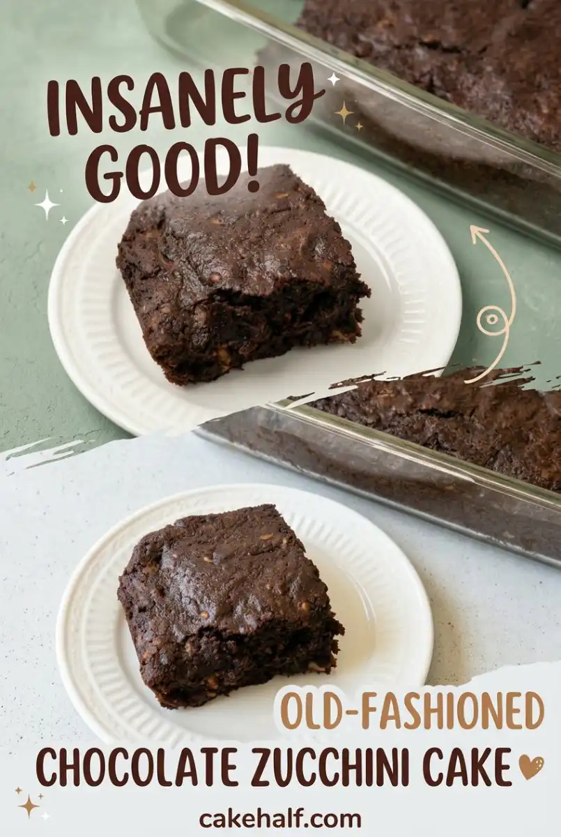 Amazing Old-Fashioned Chocolate Zucchini Cake Recipe: Best Ever Rich Chocolate Zucchini Cake Idea