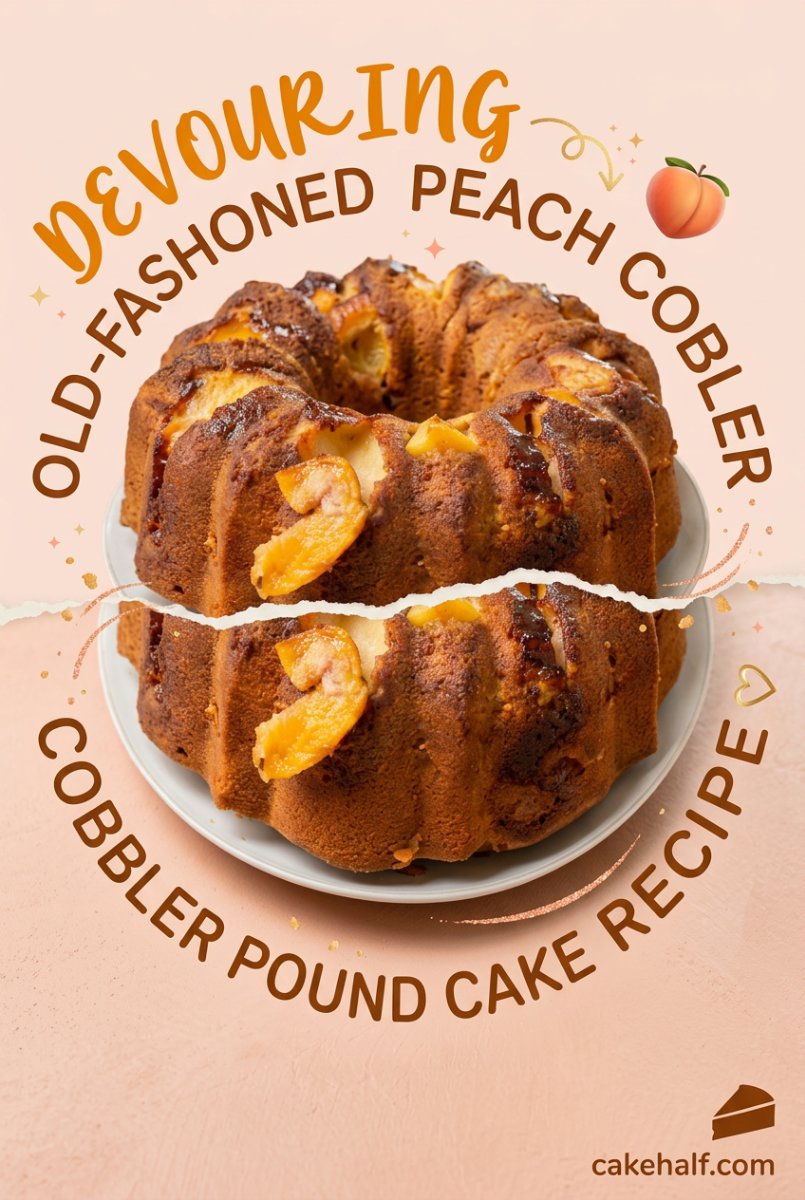 The Best Old-Fashioned Peach Cobbler Pound Cake Recipe: A Tasty Peach Cobbler Pound Cake Recipe!