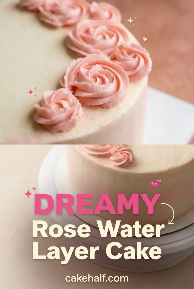 Elegant Rose Water Layer Cake: The Ultimate Layer Cake Rose Recipe for Every Special Celebration.