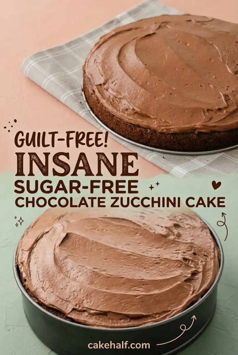 Healthy Sugar-Free Chocolate Zucchini Cake: The Ultimate Chocolate Zucchini Cake Recipe To Enjoy.