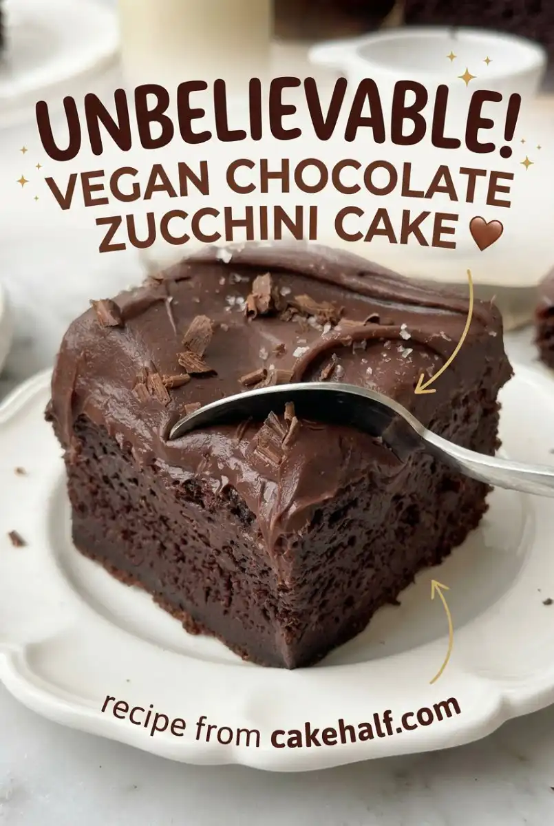 Ultimate Moist Vegan Chocolate Zucchini Cake: The Best Chocolate Zucchini Cake Recipe for Everyone!