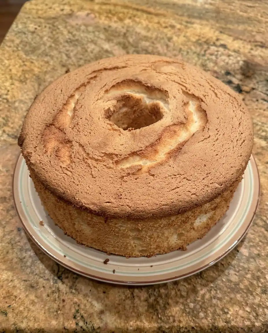 A flat lay of cake flour, powdered sugar, fresh egg whites, and chilled cans of coconut cream on a marble countertop.