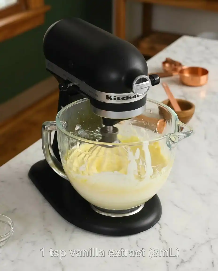 Blocks of cream cheese, toasted pecans, and graham crackers on a marble counter