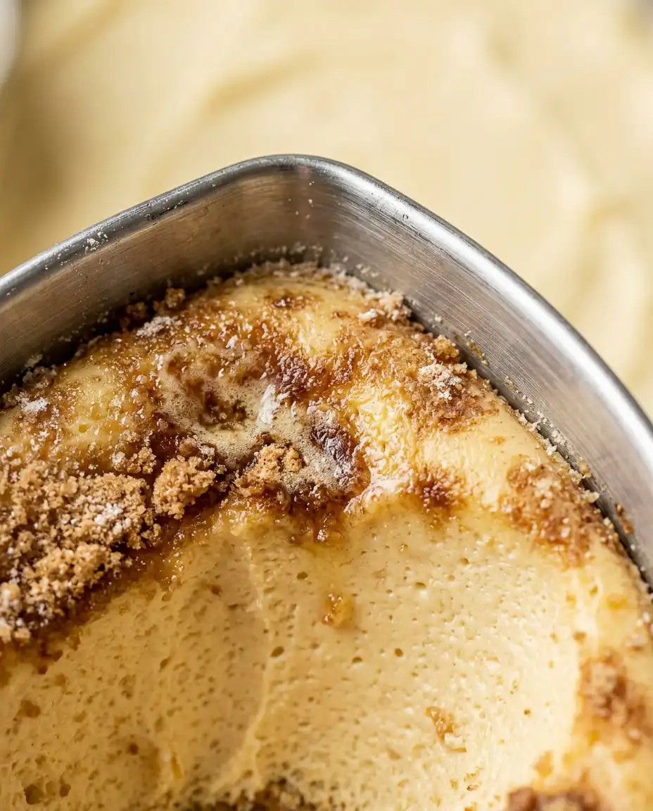 Bowls of flour, butter, and peaches for the Cream Cheese Peach Cobbler Pound Cake.