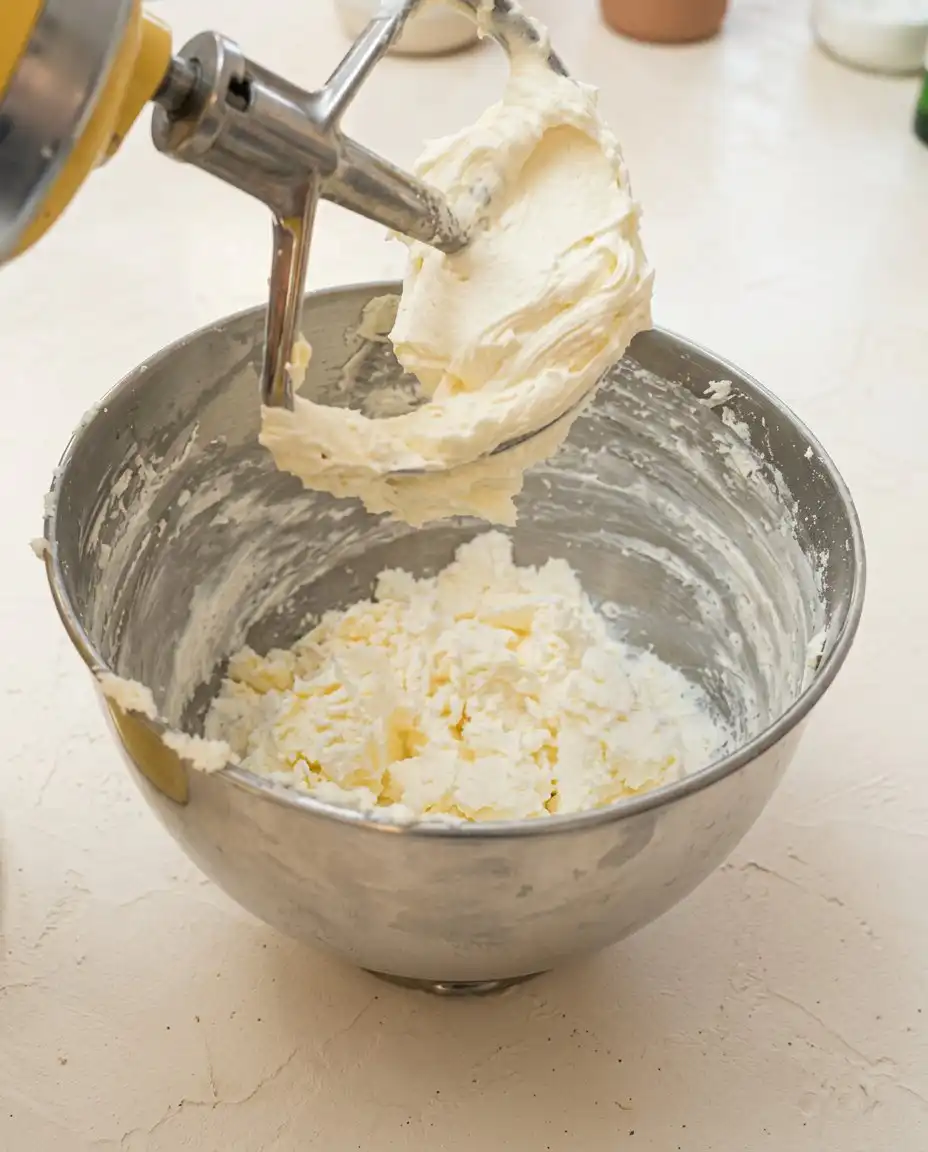 The Best Strawberry Sheet Cake ingredients laid out in a precise mise en place.