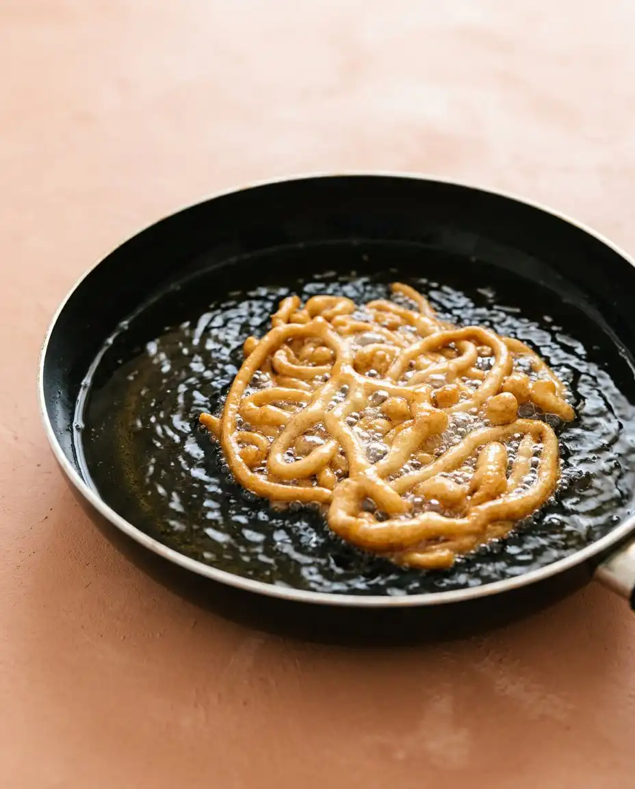 A Pumpkin Spice Funnel Cake served with a side of whipped cream.