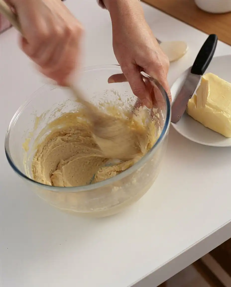 Ingredients for chocolate turtle cake including cake mix and caramel