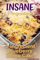 Easy 3-Ingredient Blueberry Dump Cake Recipe: The Ultimate Sweet Blueberry Dump Cake Dessert Idea