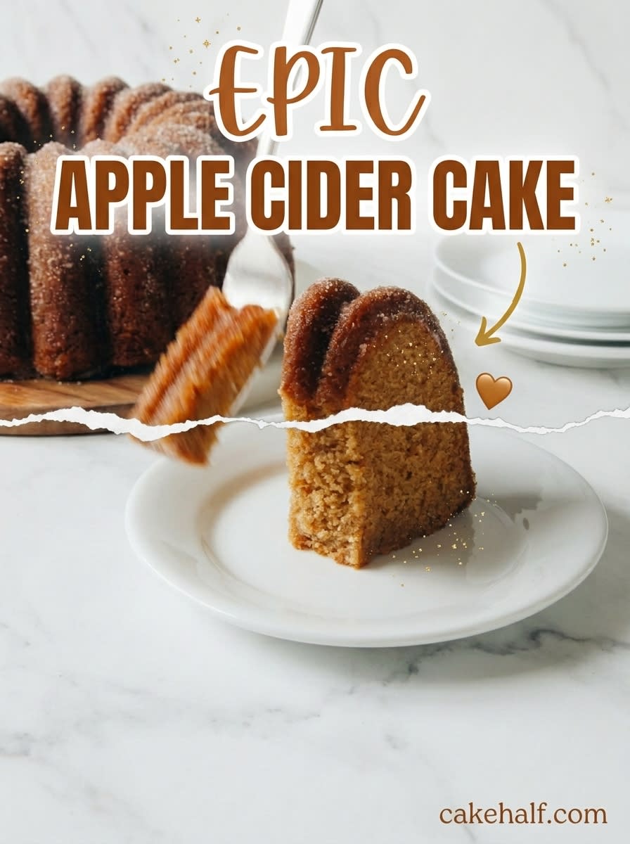 The Ultimate Apple Cider Cake Recipe: Perfect Fall Cake Baking for Cozy Autumn Dessert Lovers Now