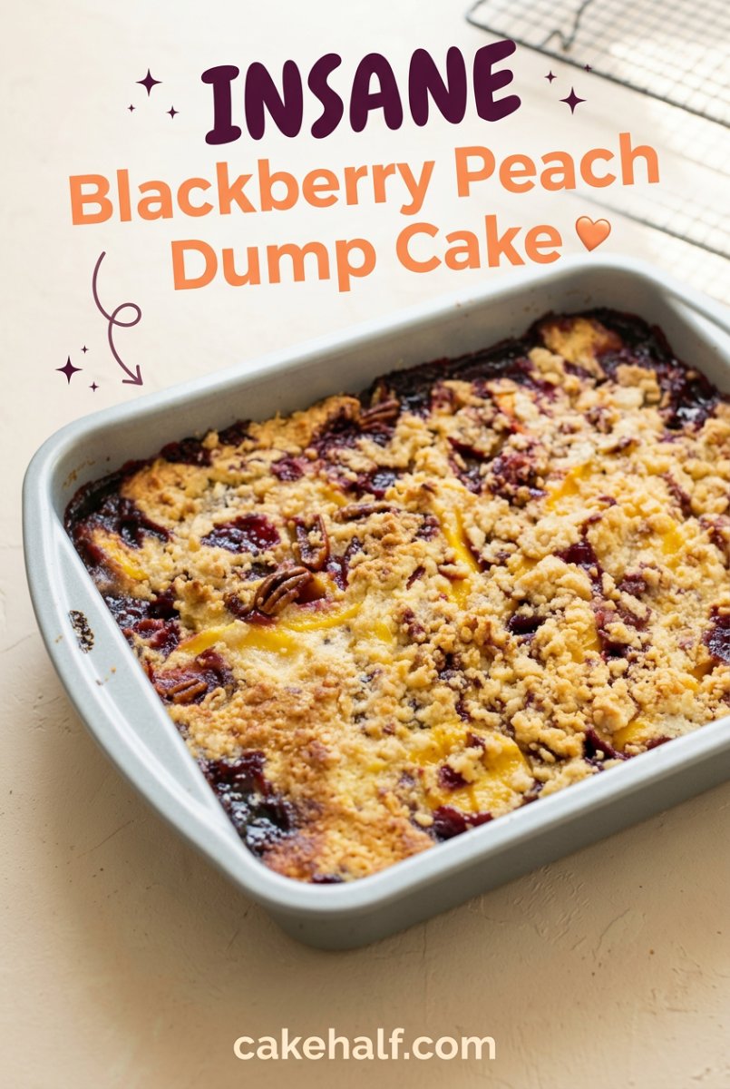 Blackberry Peach Dump Cake 17 Blackberry Peach Dump Cake: The Easiest Blackberry Dump Cake Recipe You Will Ever Bake Today Ever