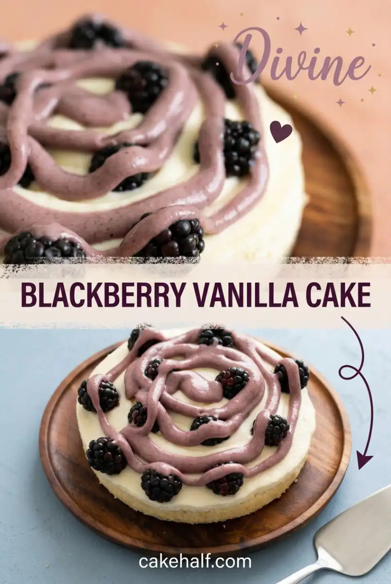 Easy Blackberry Vanilla Cake Recipe - A Delicious Blackberry Cake Idea For Any Celebration